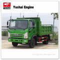 Yuchai 130HP Sitom 5T 8T 4x2 Light Duty dump truck For Peru